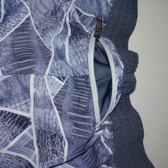 Champion C9 Abstract Print Running Shorts Women's Size M Grey White - Picture 3 of 11